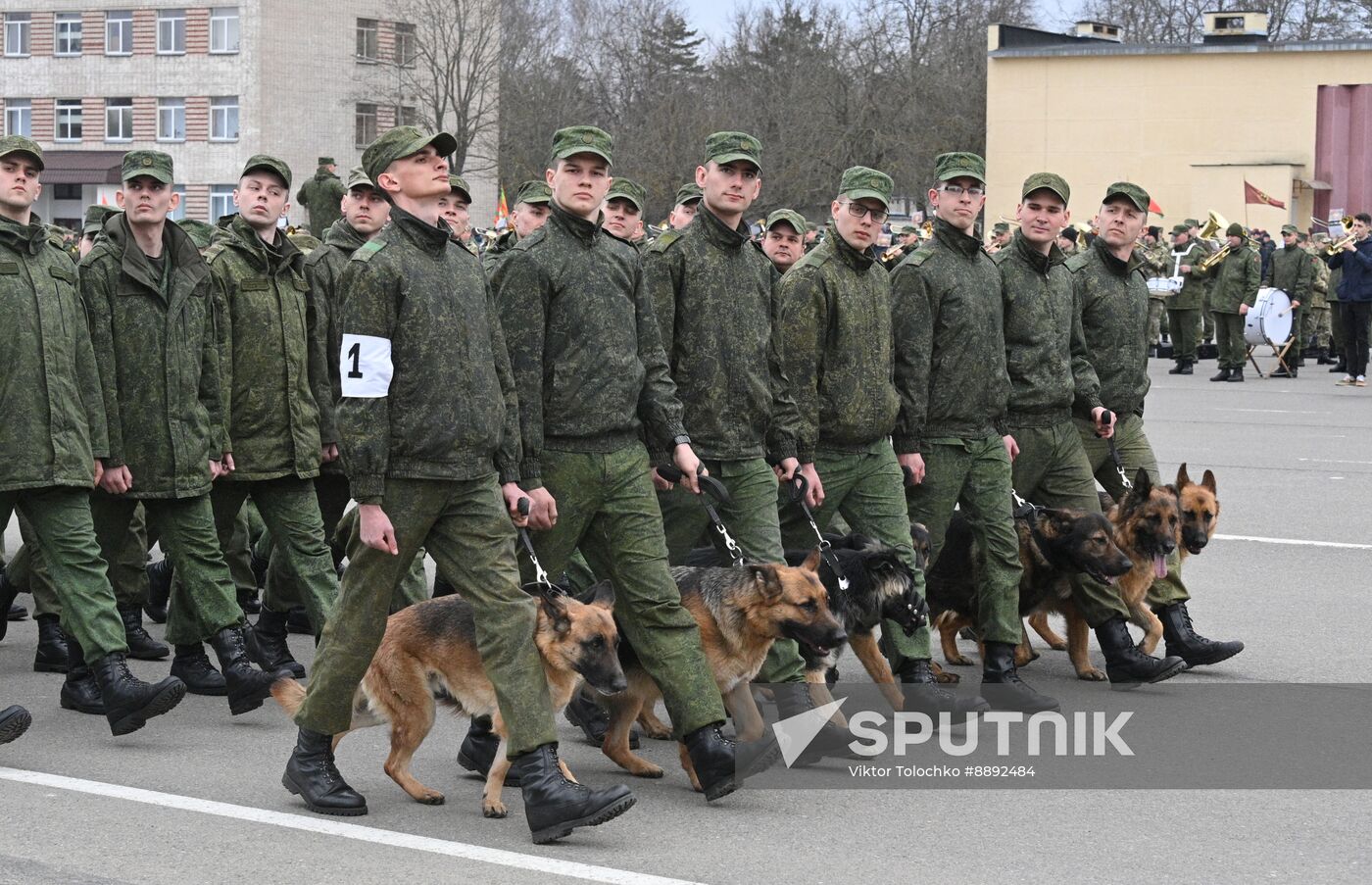 Belarus WWII Victory Day Parade Rehearsal