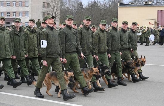 Belarus WWII Victory Day Parade Rehearsal