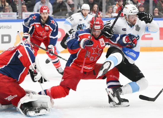 Russia Ice Hockey Kontinental League CSKA - Dinamo