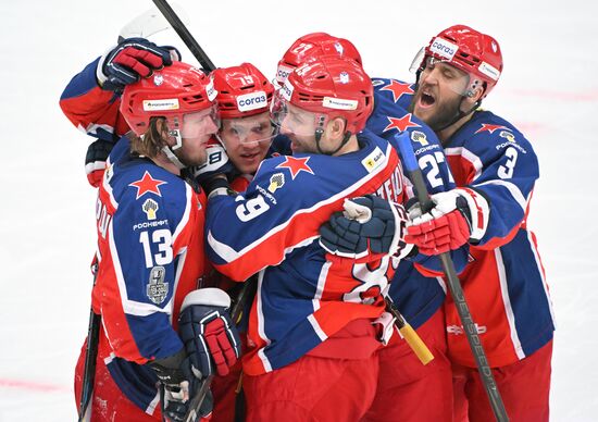 Russia Ice Hockey Kontinental League CSKA - Dinamo