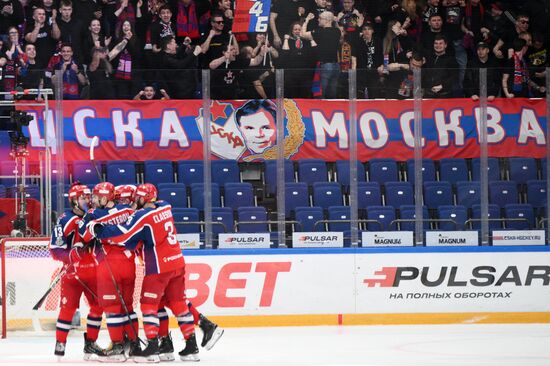 Russia Ice Hockey Kontinental League CSKA - Dinamo