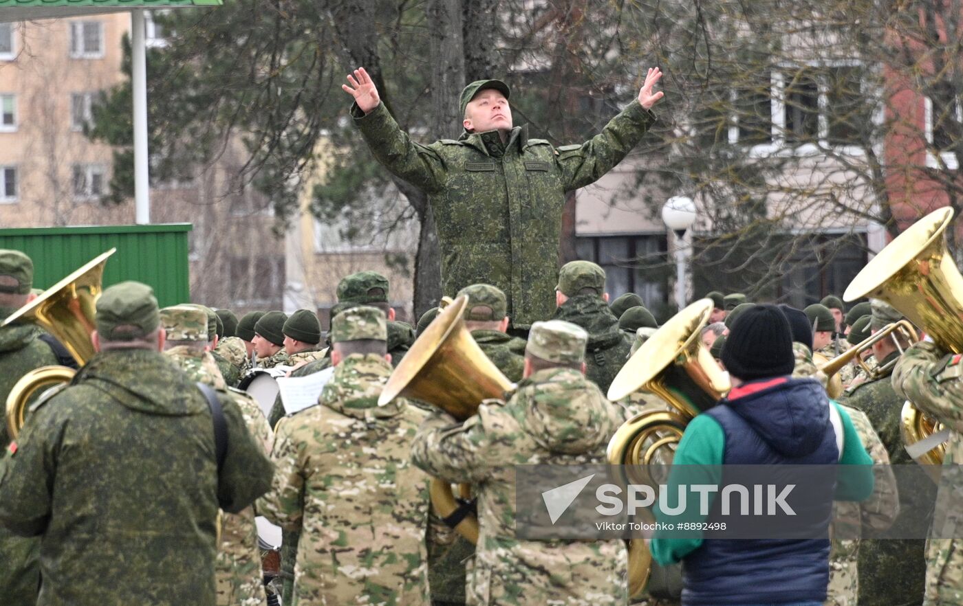 Belarus WWII Victory Day Parade Rehearsal