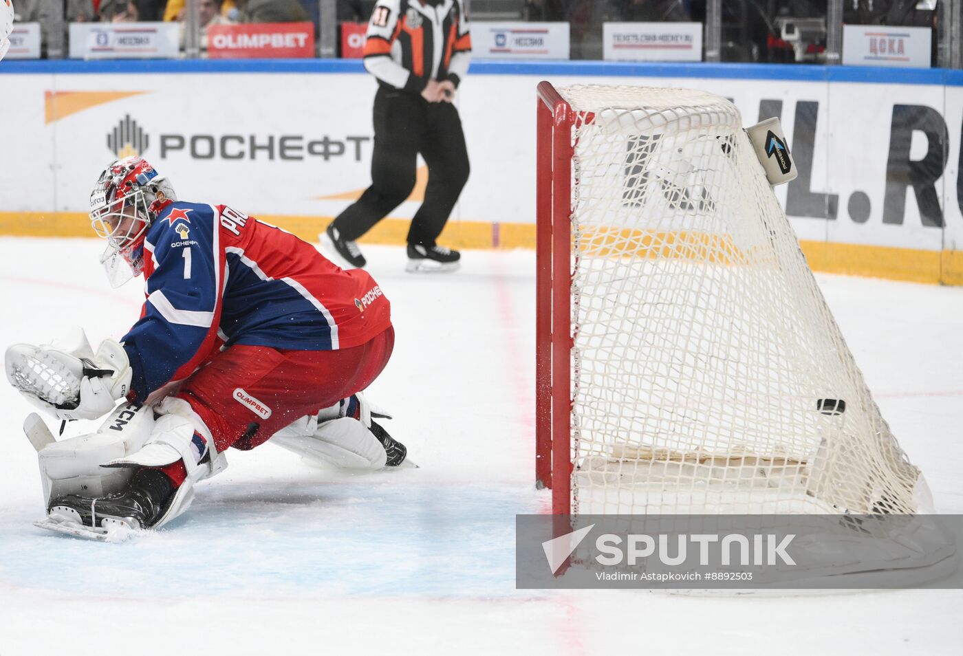 Russia Ice Hockey Kontinental League CSKA - Dinamo
