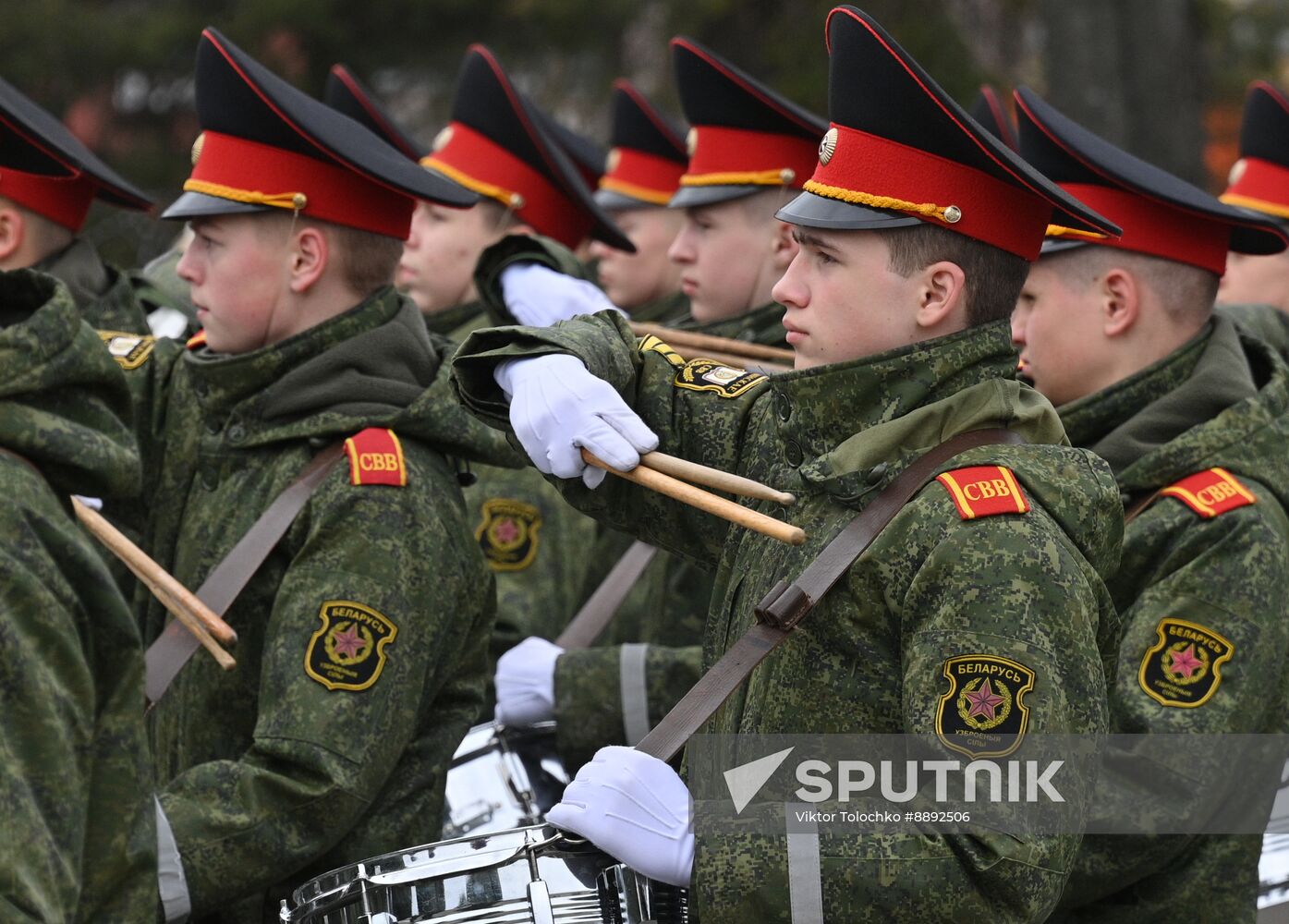 Belarus WWII Victory Day Parade Rehearsal