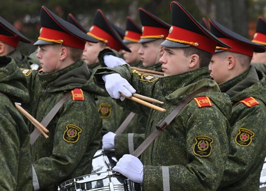 Belarus WWII Victory Day Parade Rehearsal