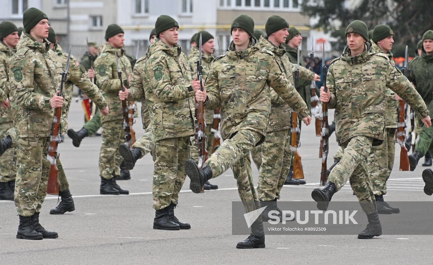 Belarus WWII Victory Day Parade Rehearsal