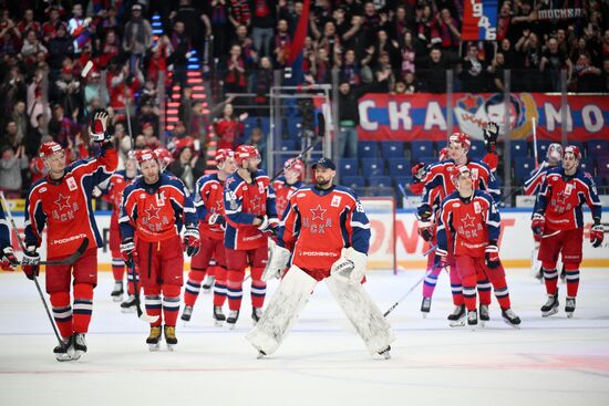 Russia Ice Hockey Kontinental League CSKA - Dinamo