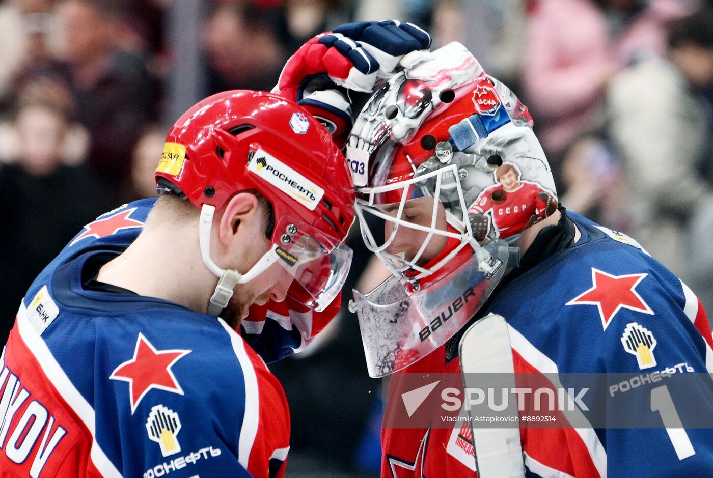 Russia Ice Hockey Kontinental League CSKA - Dinamo
