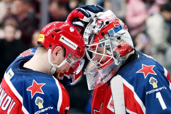 Russia Ice Hockey Kontinental League CSKA - Dinamo