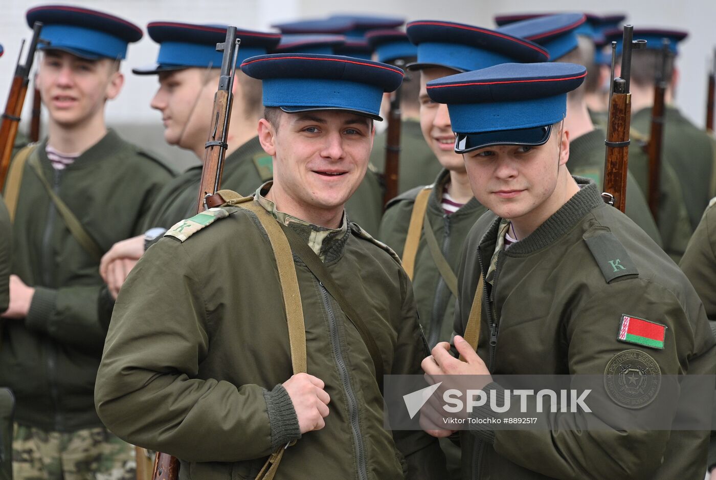 Belarus WWII Victory Day Parade Rehearsal