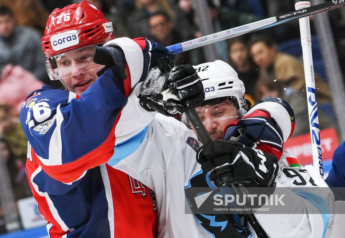 Russia Ice Hockey Kontinental League CSKA - Dinamo