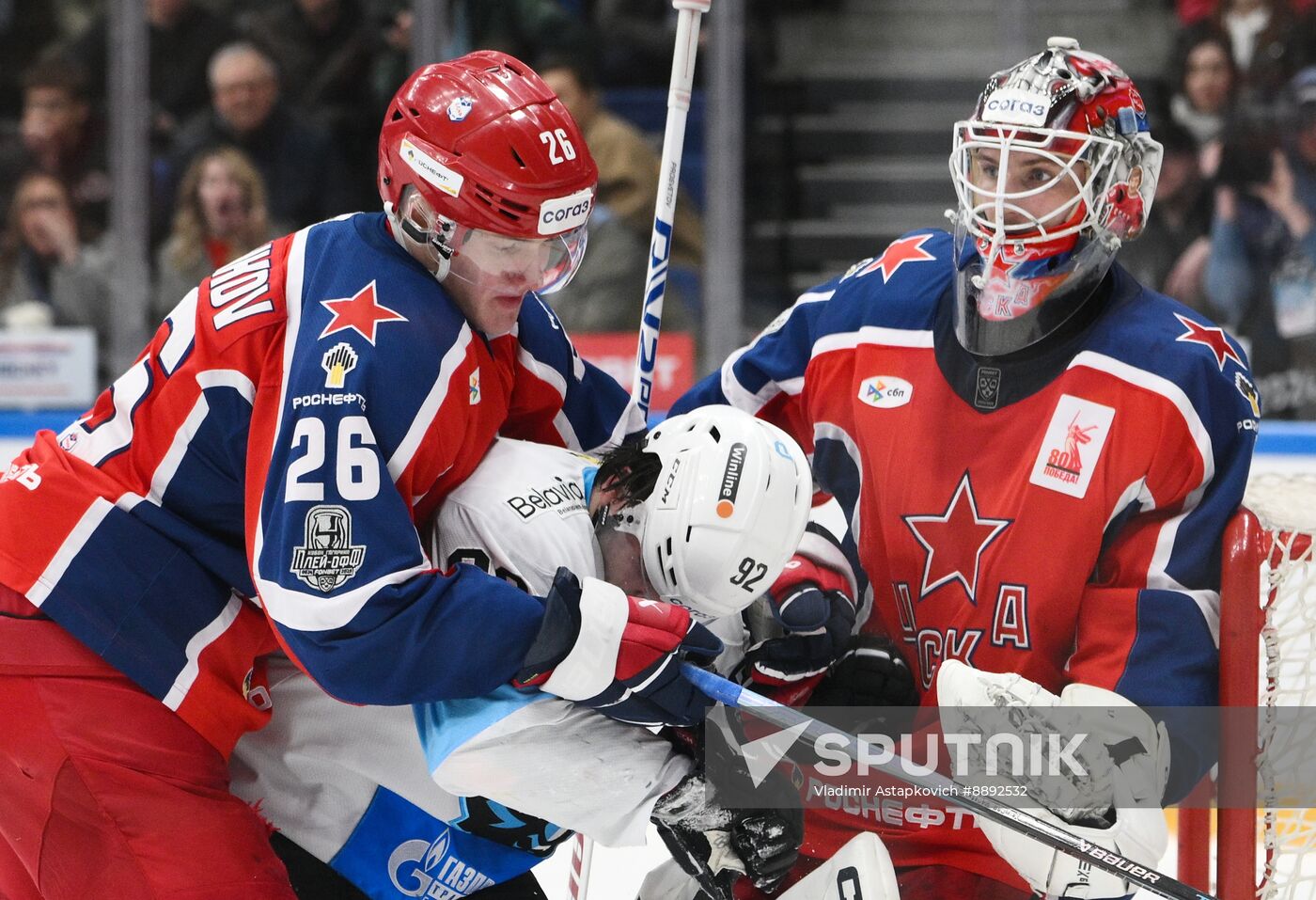 Russia Ice Hockey Kontinental League CSKA - Dinamo