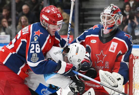 Russia Ice Hockey Kontinental League CSKA - Dinamo