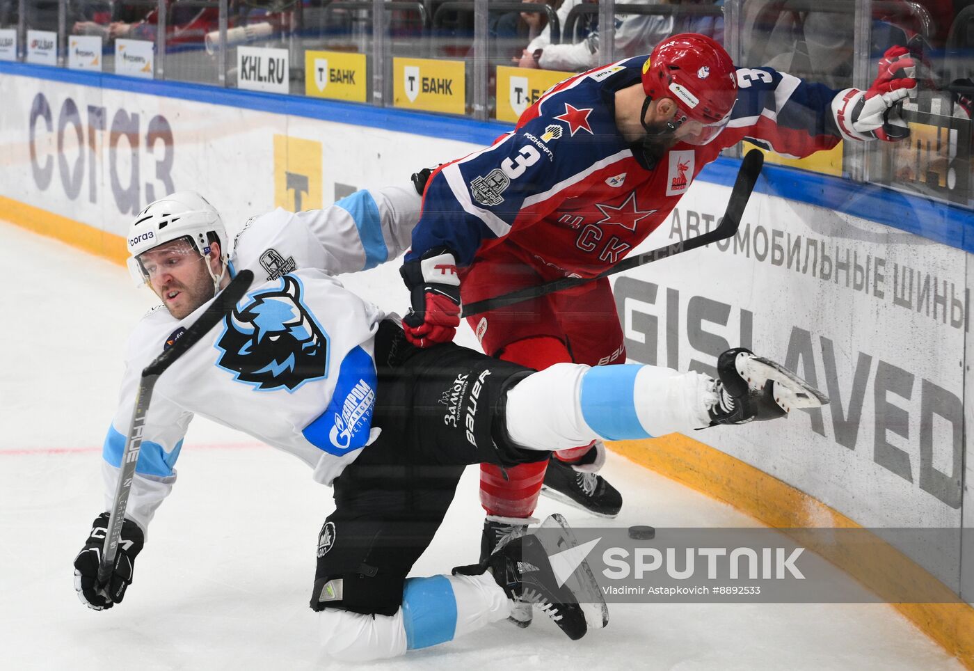 Russia Ice Hockey Kontinental League CSKA - Dinamo