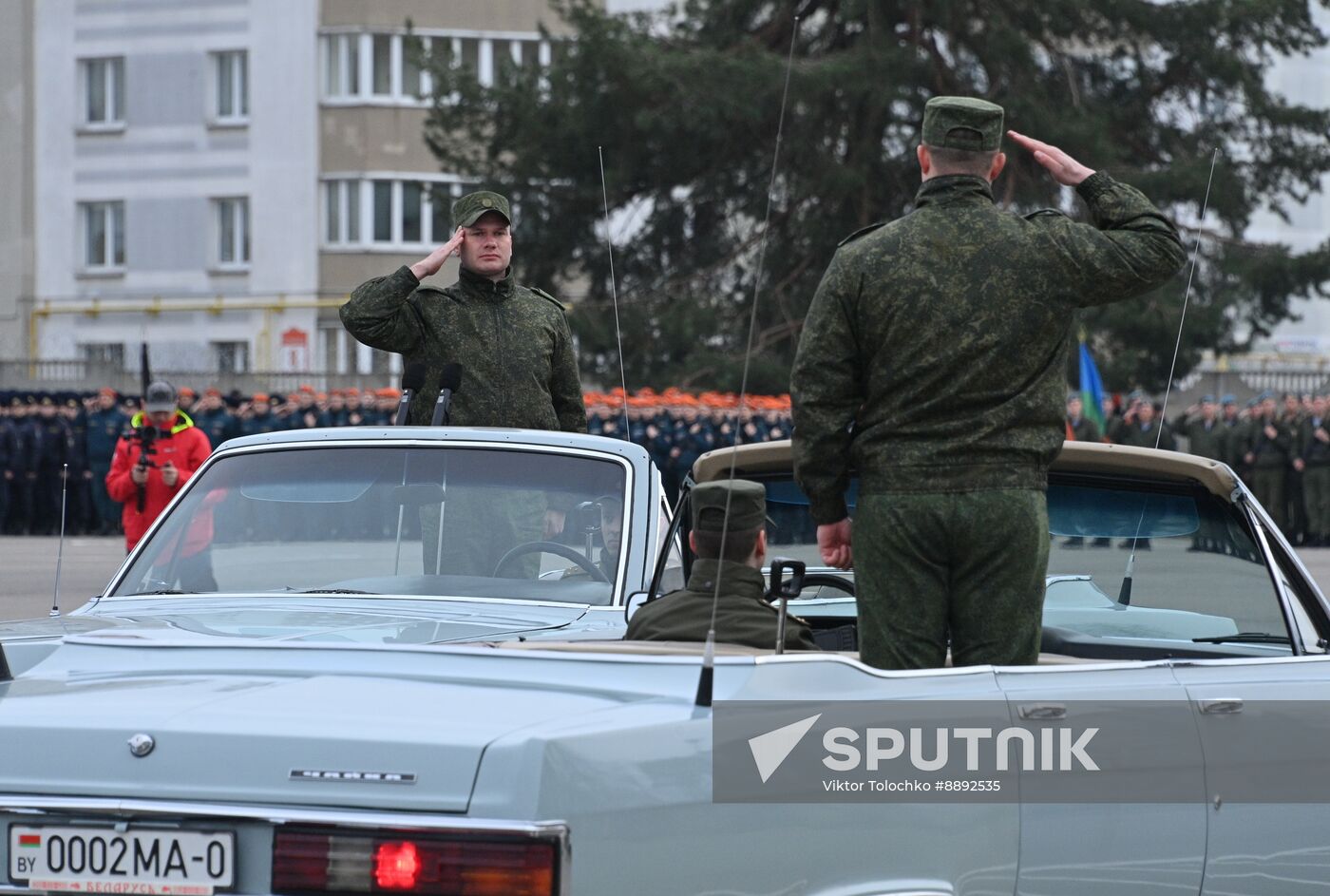Belarus WWII Victory Day Parade Rehearsal
