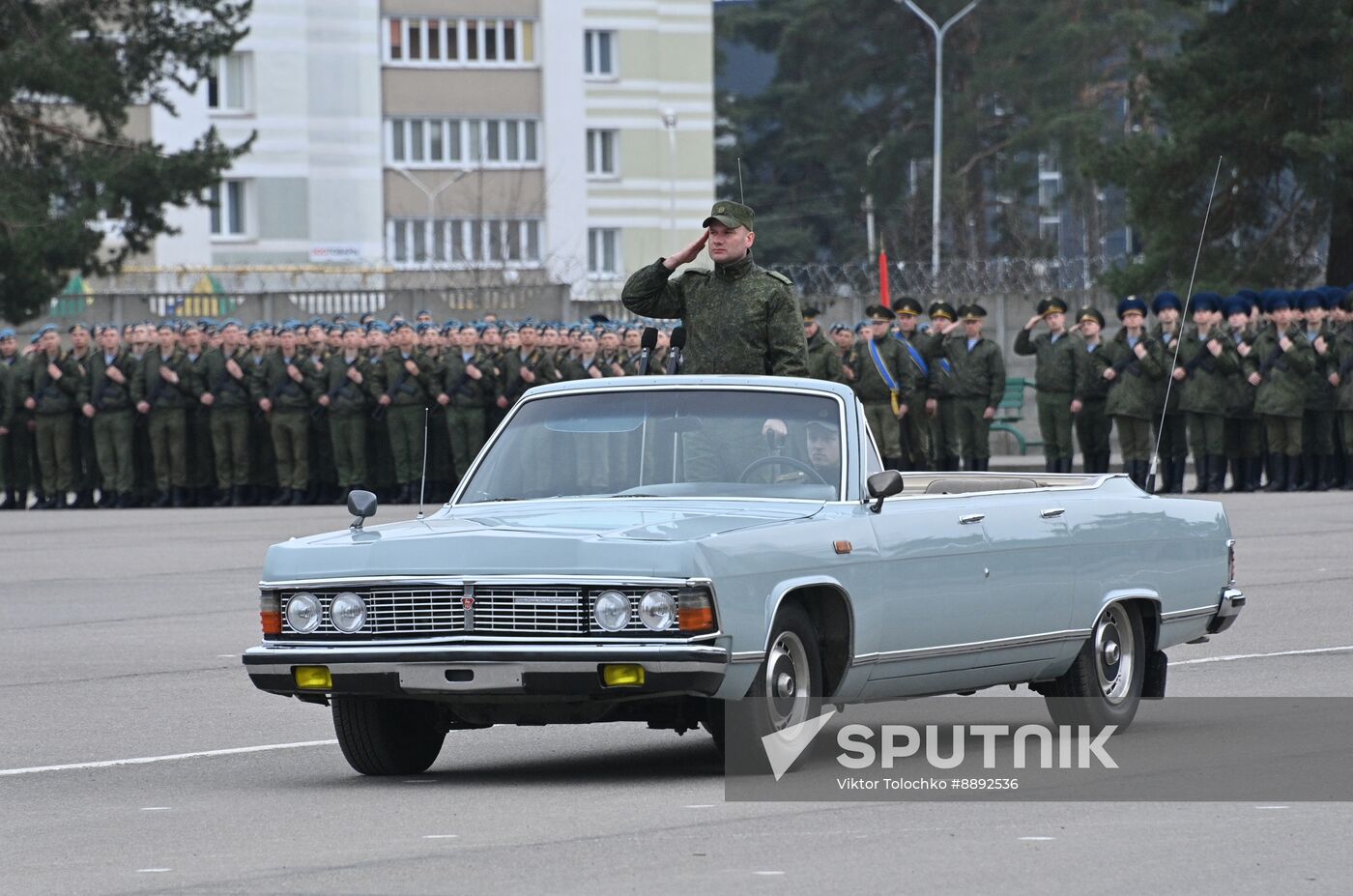 Belarus WWII Victory Day Parade Rehearsal