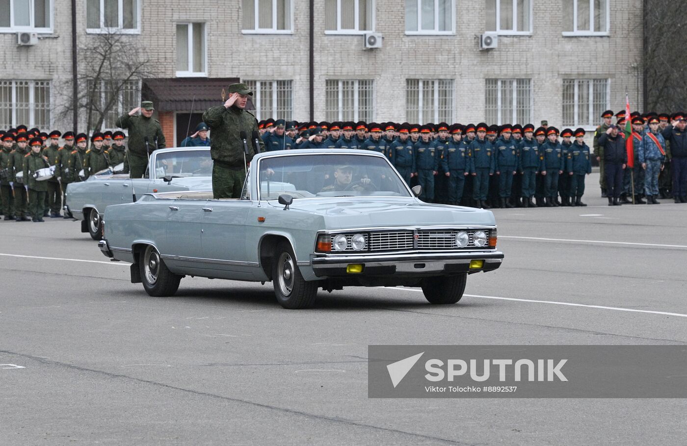 Belarus WWII Victory Day Parade Rehearsal
