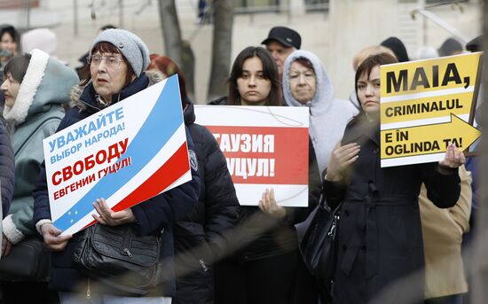 Moldova Gagauzia Protest