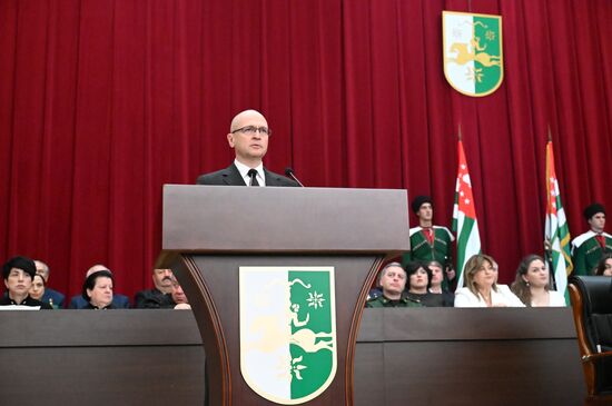 Abkhazia President Inauguration