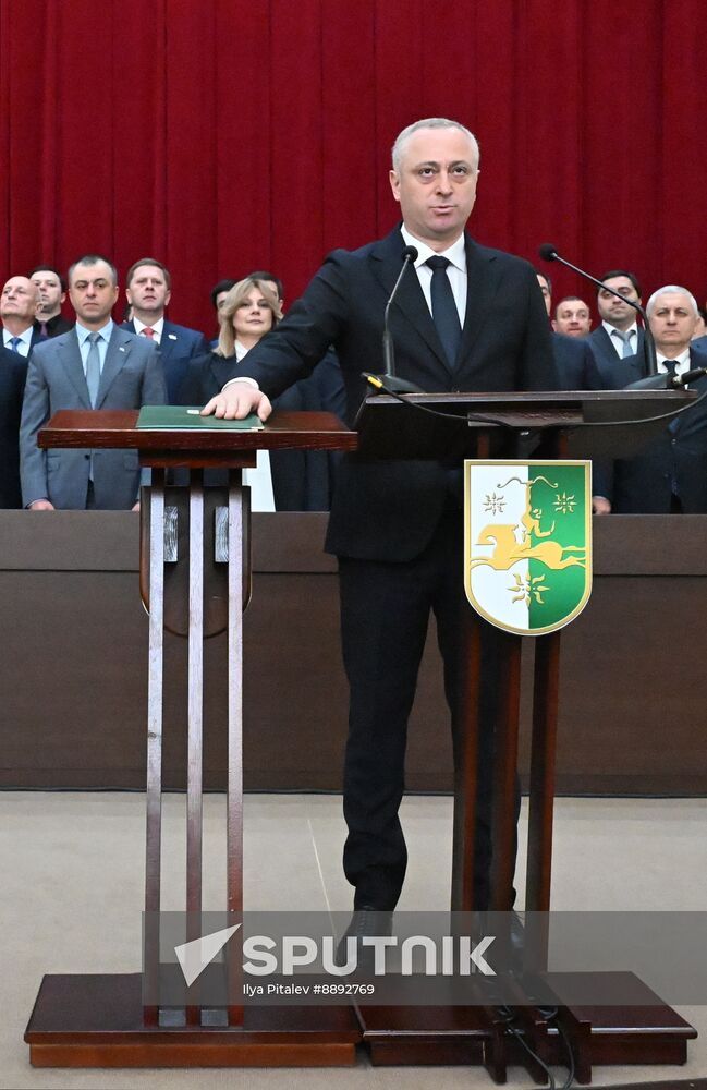 Abkhazia President Inauguration