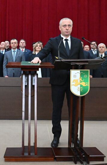 Abkhazia President Inauguration