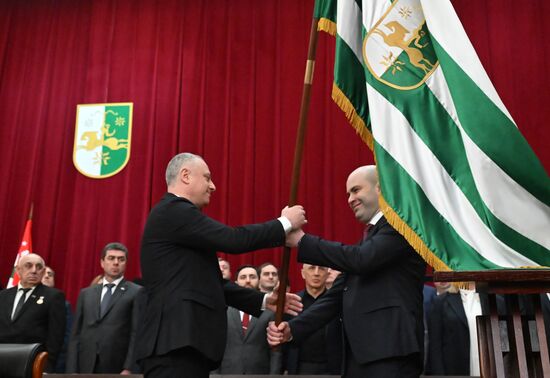 Abkhazia President Inauguration