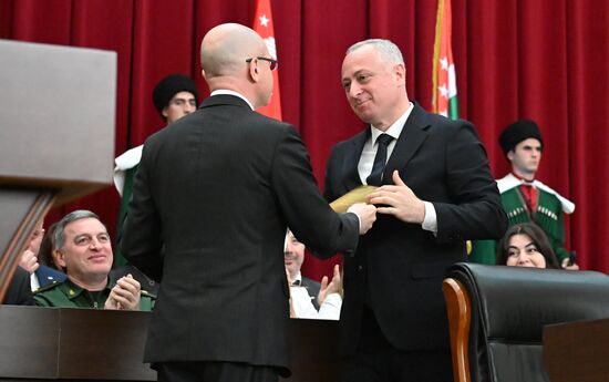 Abkhazia President Inauguration