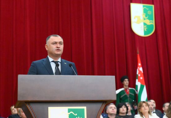 Abkhazia President Inauguration