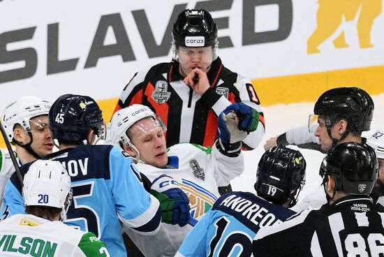 Russia Ice Hockey Kontinental League Sibir - Salavat Yulaev