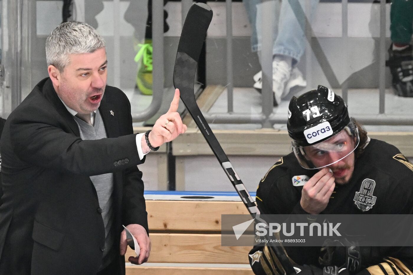 Russia Ice Hockey Kontinental League Admiral - Traktor