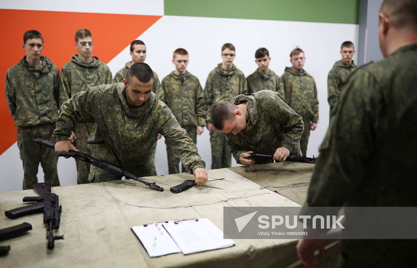 Russia Youth Military Training