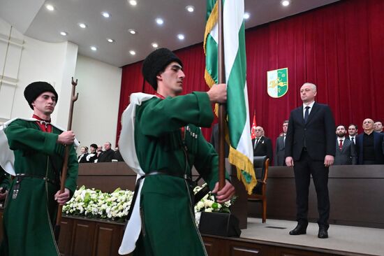 Abkhazia President Inauguration