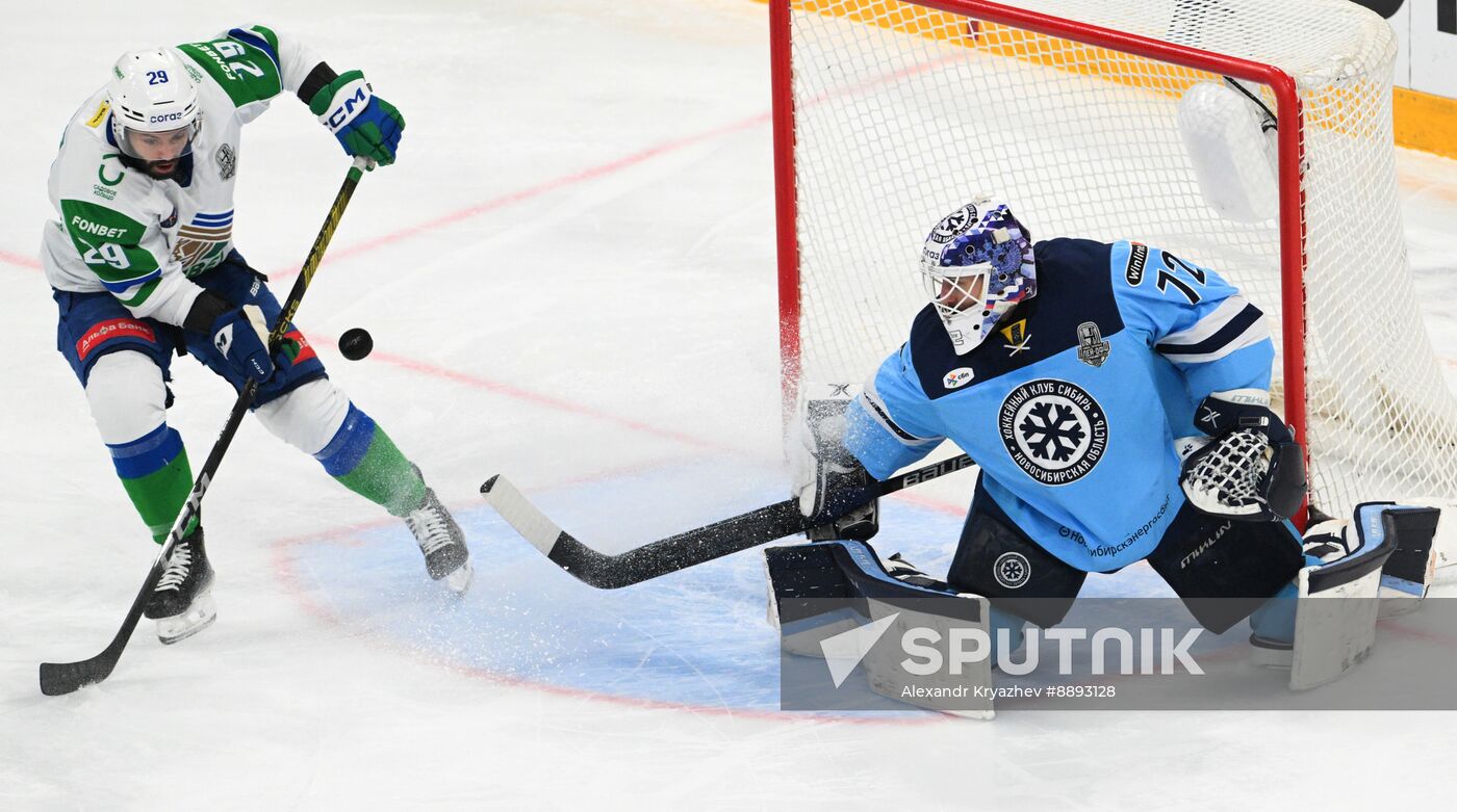 Russia Ice Hockey Kontinental League Sibir - Salavat Yulaev