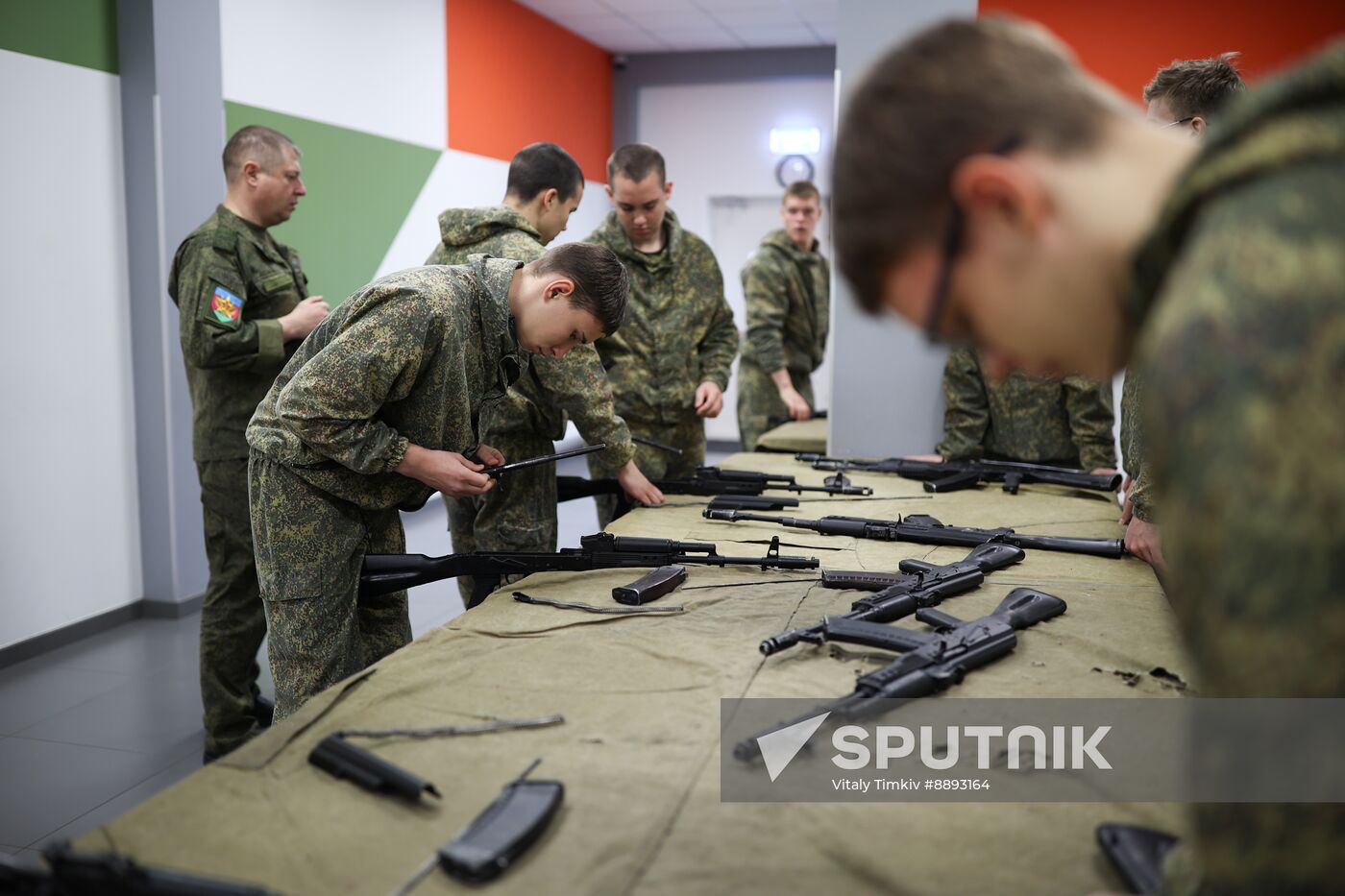 Russia Youth Military Training