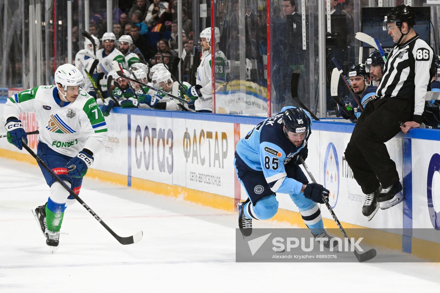 Russia Ice Hockey Kontinental League Sibir - Salavat Yulaev