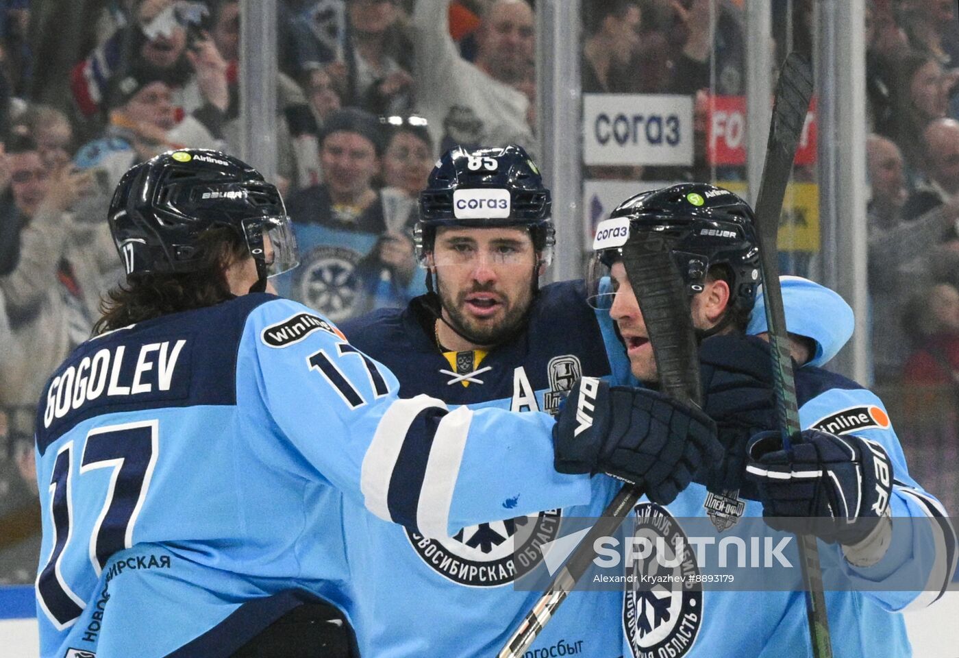 Russia Ice Hockey Kontinental League Sibir - Salavat Yulaev