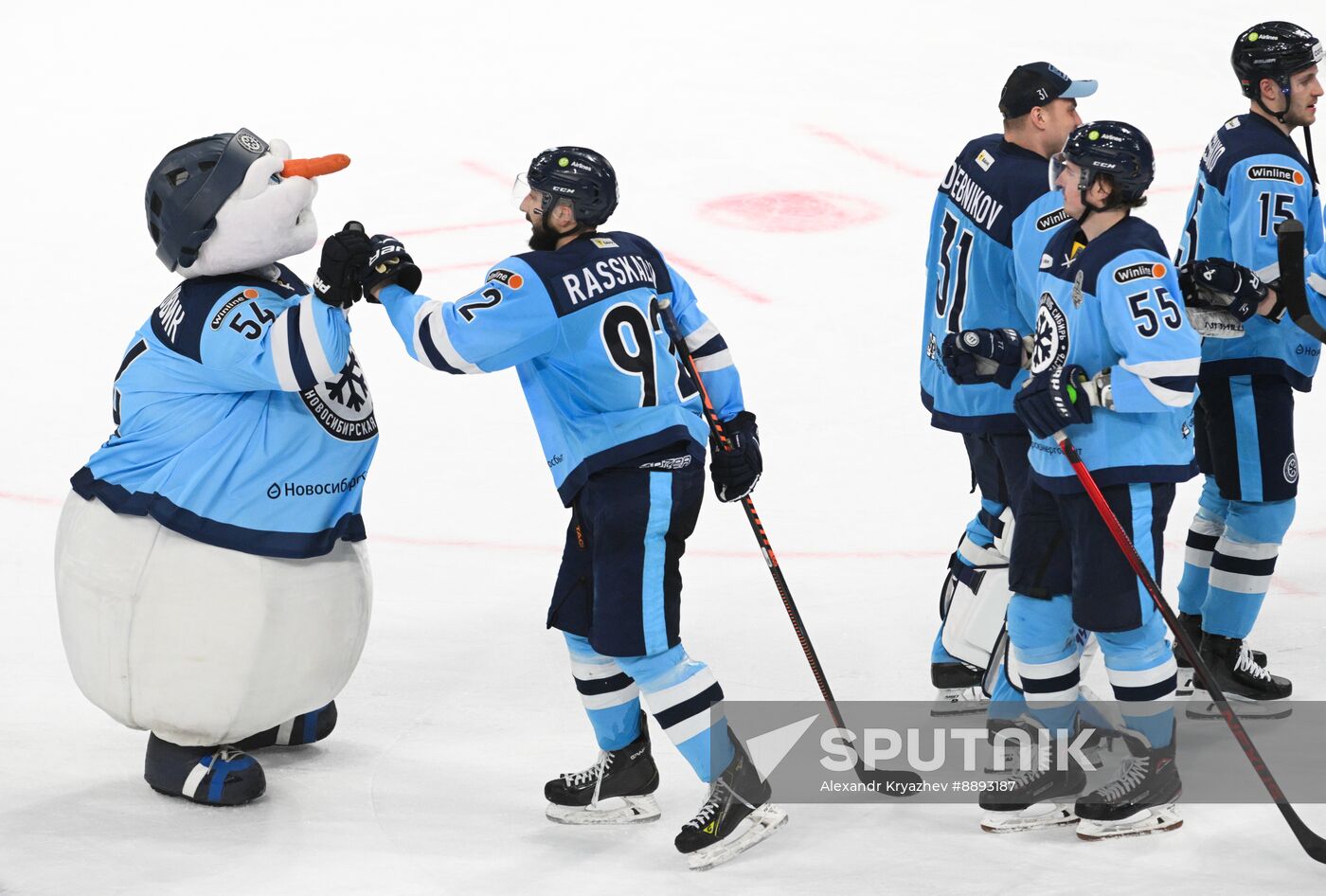 Russia Ice Hockey Kontinental League Sibir - Salavat Yulaev