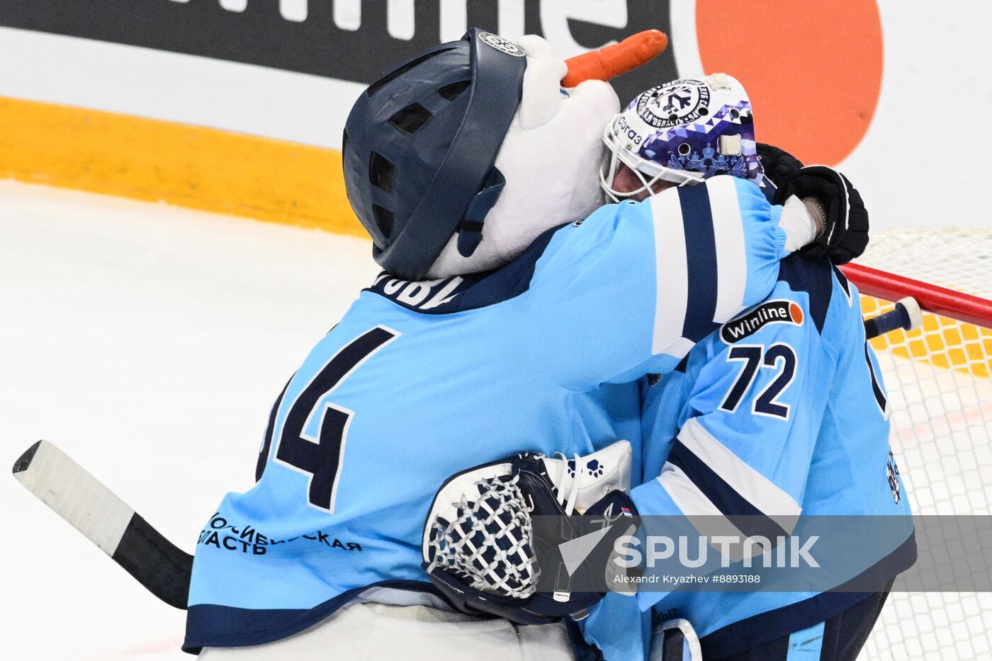 Russia Ice Hockey Kontinental League Sibir - Salavat Yulaev