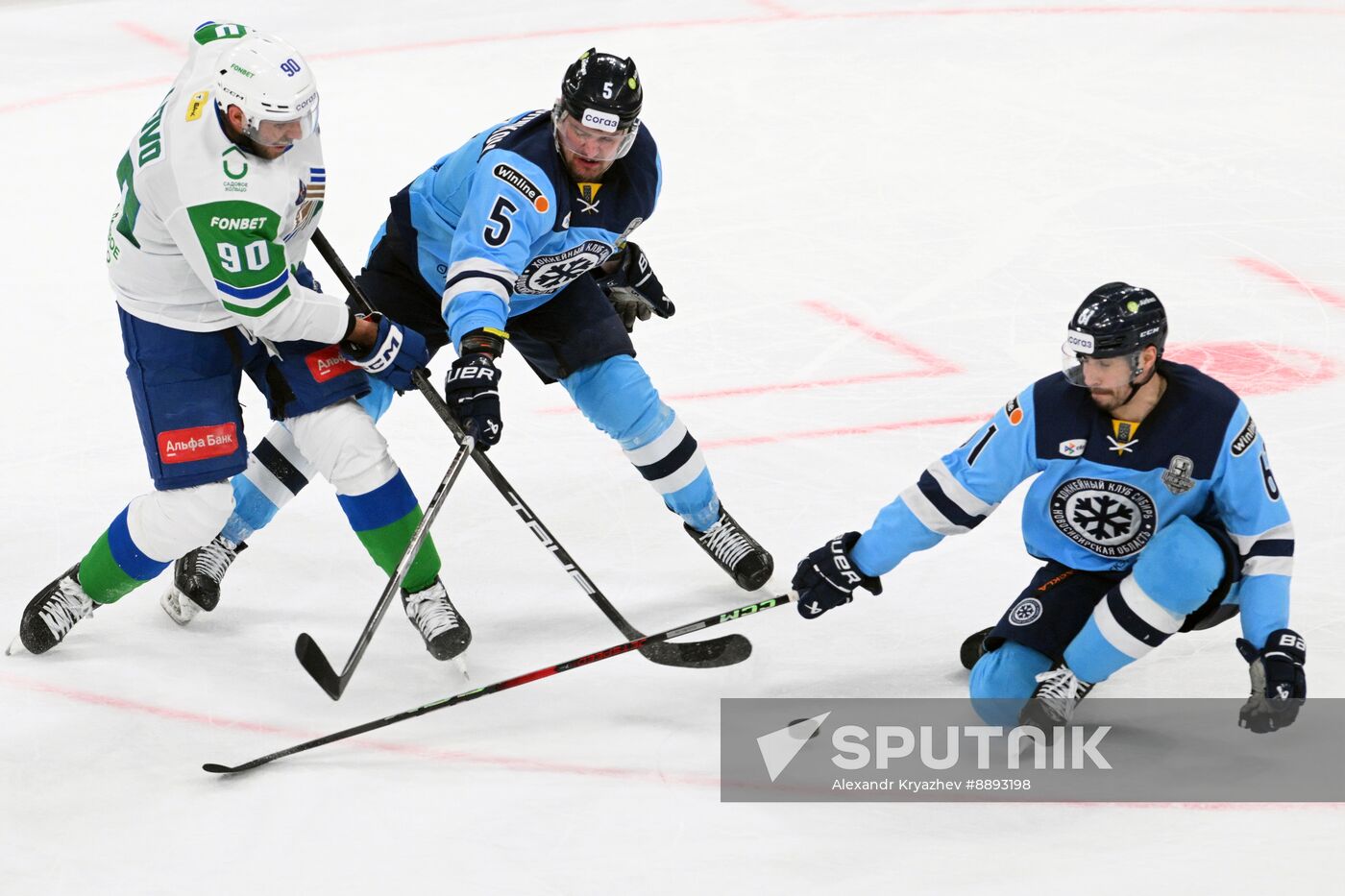 Russia Ice Hockey Kontinental League Sibir - Salavat Yulaev