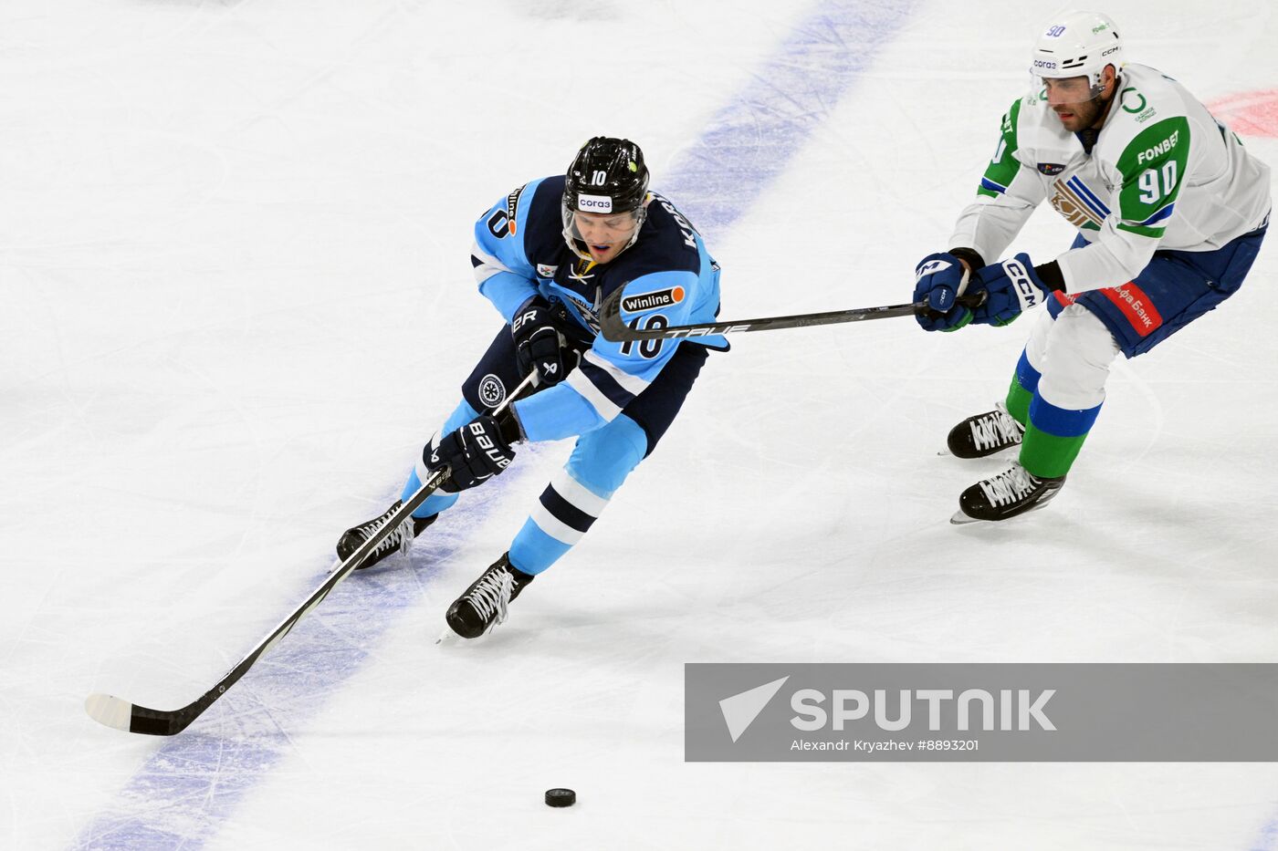 Russia Ice Hockey Kontinental League Sibir - Salavat Yulaev