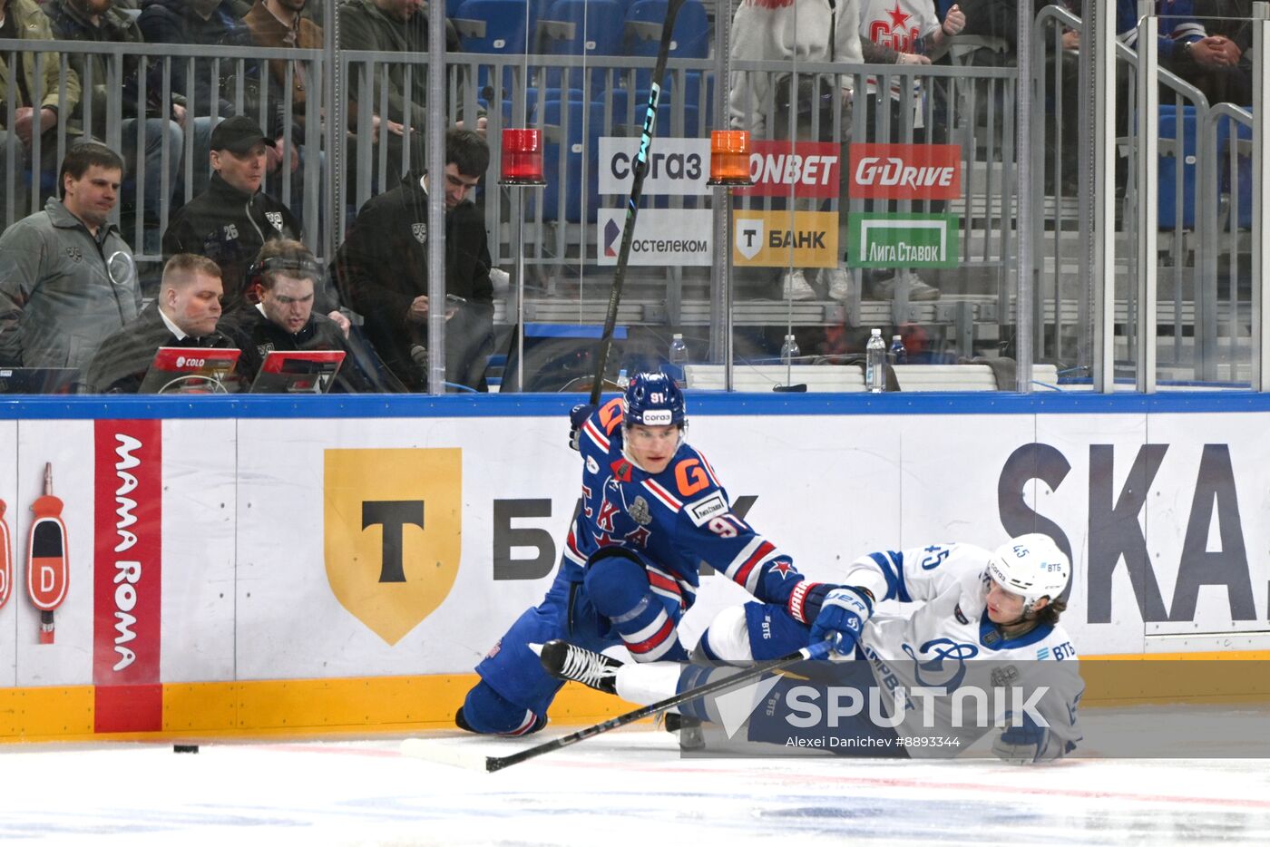 Russia Ice Hockey Kontinental League SKA - Dynamo