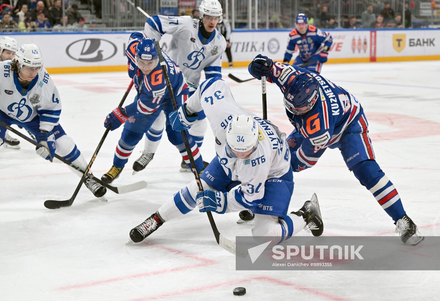 Russia Ice Hockey Kontinental League SKA - Dynamo