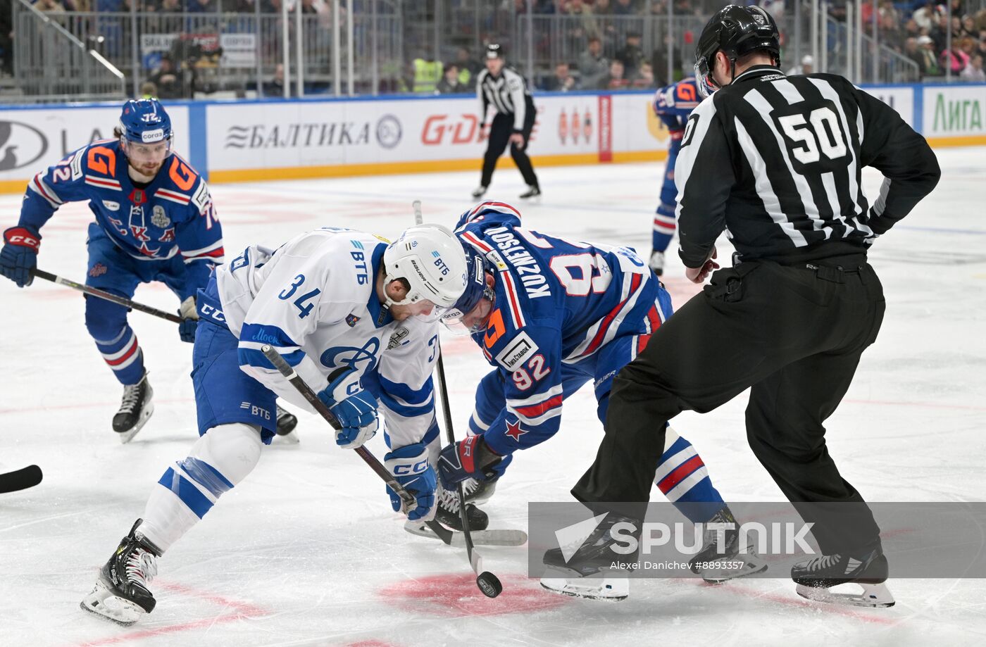Russia Ice Hockey Kontinental League SKA - Dynamo