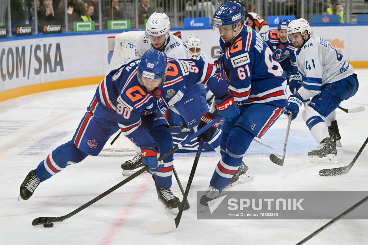 Russia Ice Hockey Kontinental League SKA - Dynamo