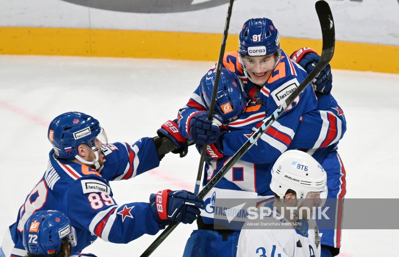 Russia Ice Hockey Kontinental League SKA - Dynamo