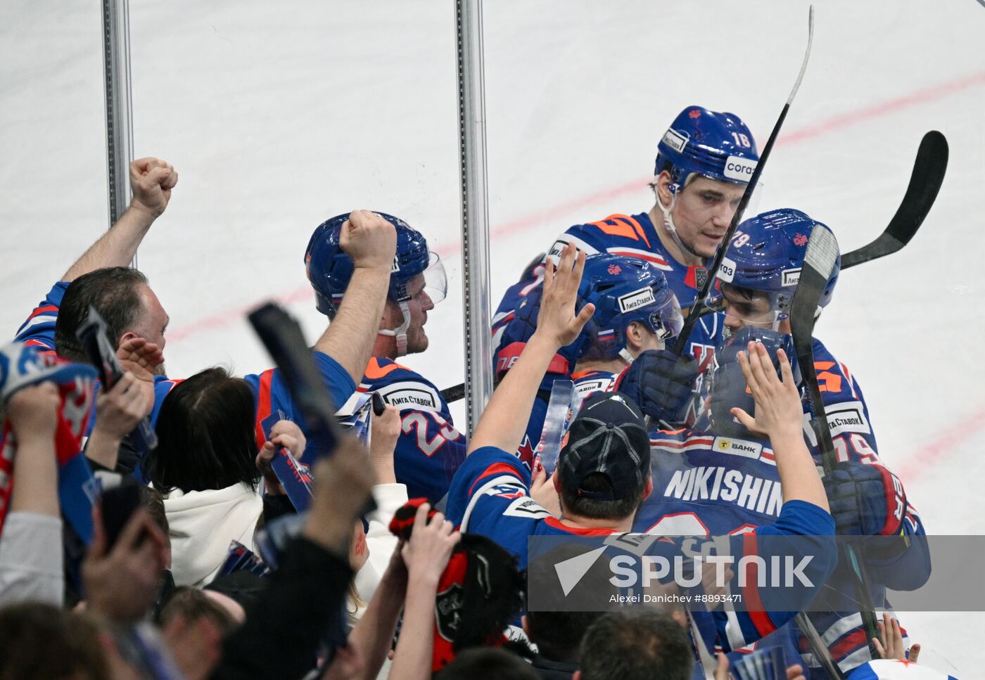 Russia Ice Hockey Kontinental League SKA - Dynamo