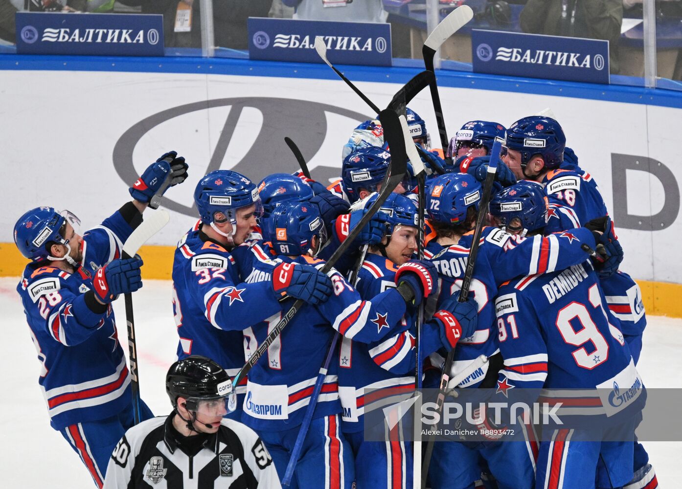 Russia Ice Hockey Kontinental League SKA - Dynamo