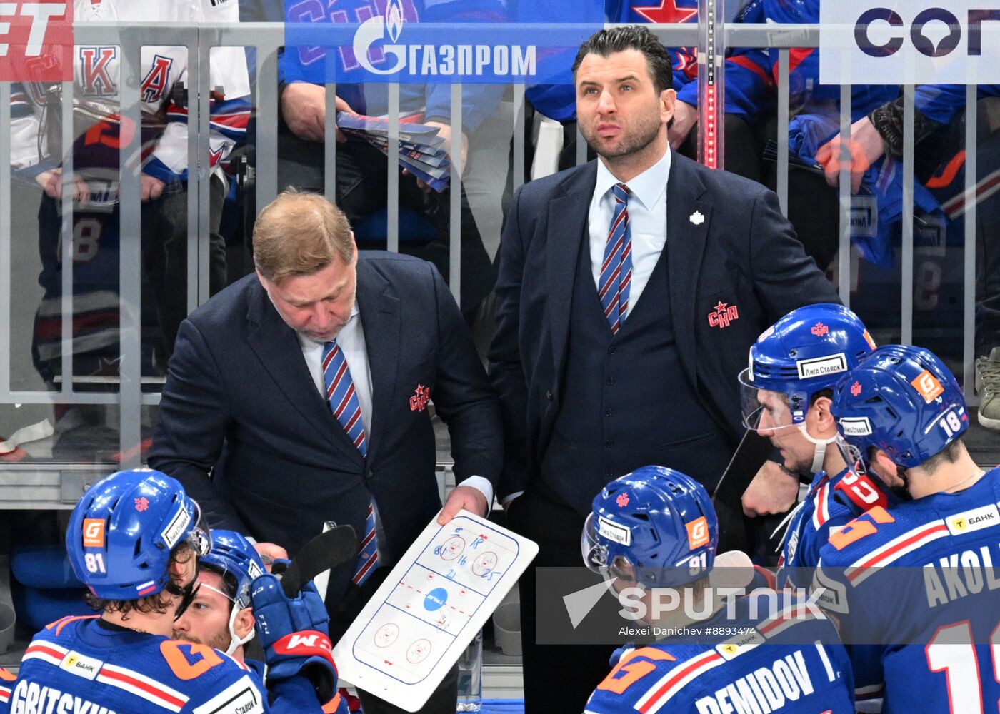 Russia Ice Hockey Kontinental League SKA - Dynamo