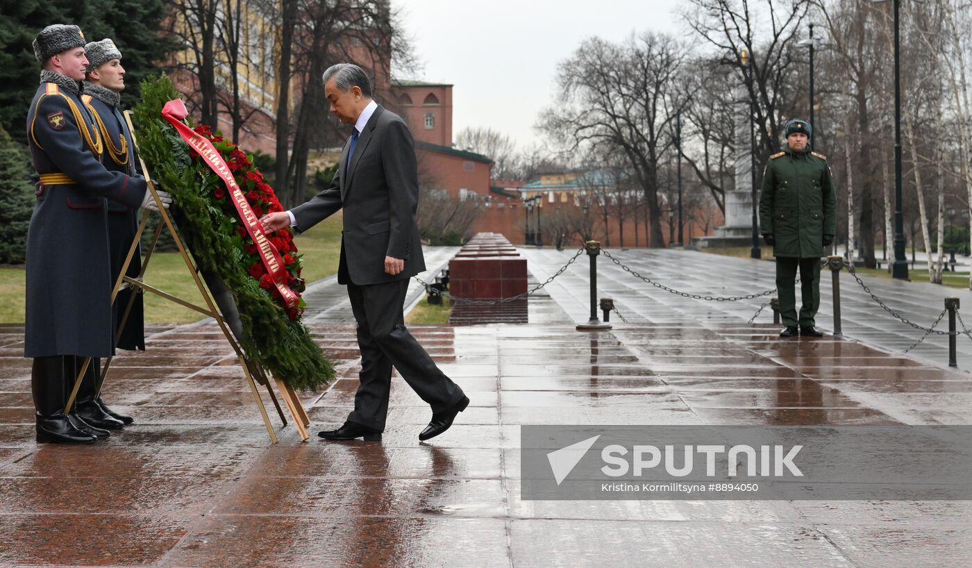 Russia China Wreath Laying