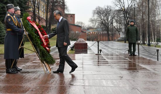Russia China Wreath Laying